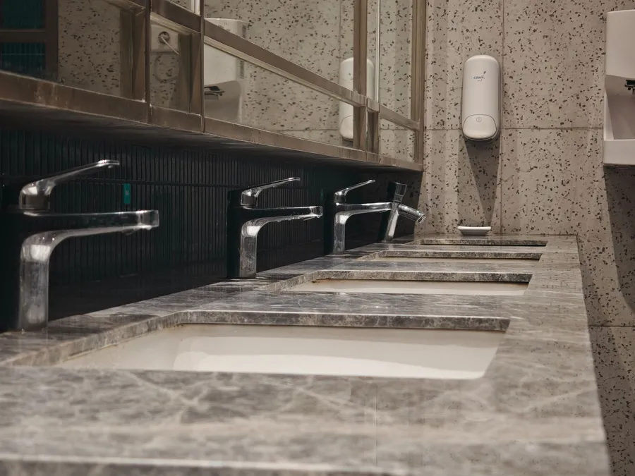Restroom Cleaning — commercial cleaning service